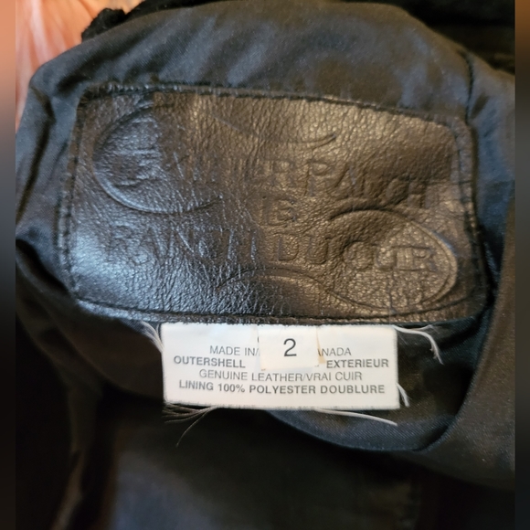 Leather ranch Suede pants - Picture 3 of 3